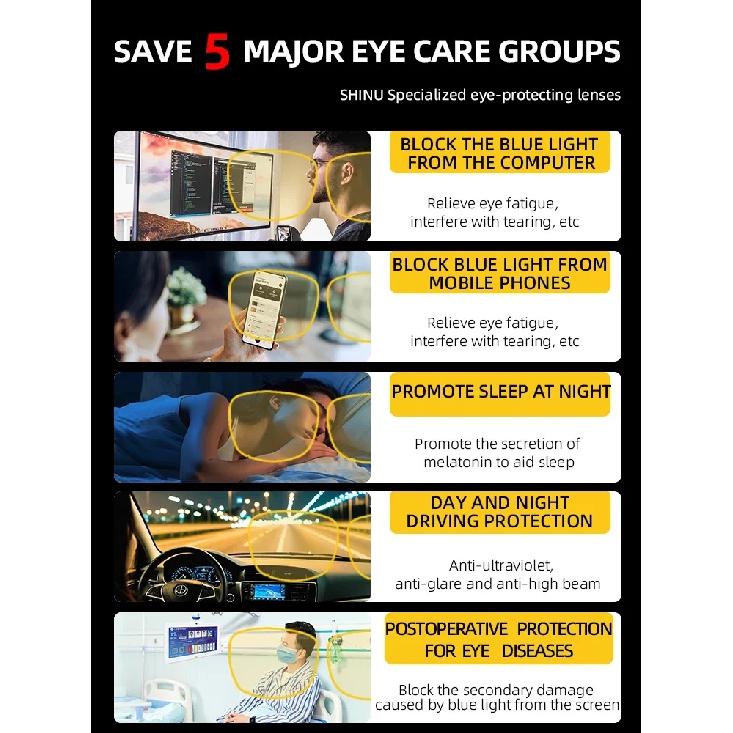 Night Driving Glasses Polarized Fishing Glasses Men Women Blue Light Blocking Lenses Tr90 Frame Day and Night Driving Glasses
