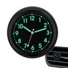 Table Clock Analog Car Radio Clock | Car Watch Dash Car Clock Luminous Car