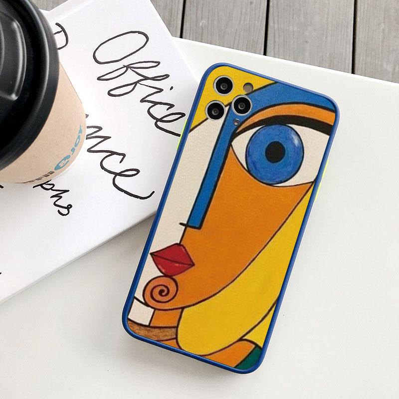 Чехол для телефона с абстрактной картиной Пикассо для iPhone 15 11 12 13 14 Pro MAX Mini 17 16 Pro Max Plus Ударопрочная задняя крышка Fundas