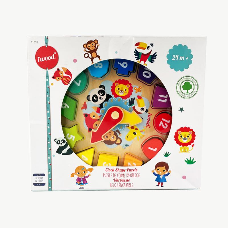 Конструктор Часы Игрушка для Детей / Цифровая Образовательная Игрушка для Раннего Обучения / Набор Бусин для Распознавания Времени