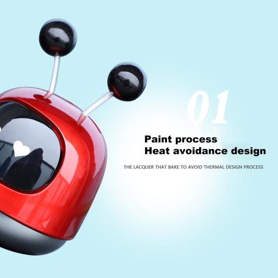 Естественный запах автомобильных духов, трясущаяся голова, дизайн, прекрасный автомобильный робот, ароматерапия