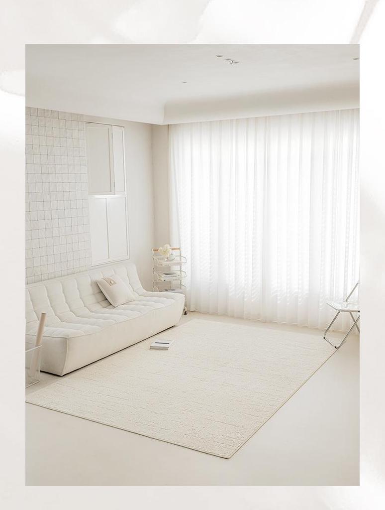 2024 Waterproof Anti-Fouling Washable Diatom Silk Sofa Carpet for Living Room - Light Luxury Autumn/Winter Edition