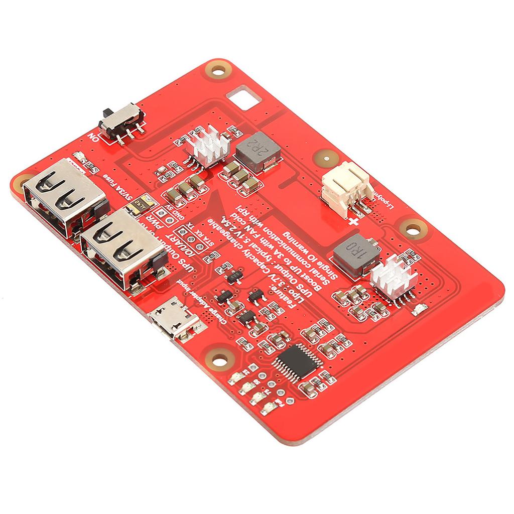 UPS Lithium Battery Expansion Board with 4000mAh Lithium Battery for Raspberry Pi