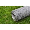 VidaXL Grillage Acier Galvanisé 25x0,5 m Épaisseur 0,5 mm Clôture de Jardin 140415