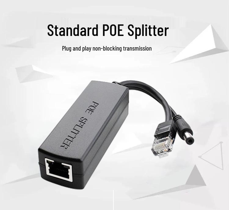 Влагозащищенный POE-сплиттер 48 В в 12 В/15 В/24 В, 2 А, Gigabit Ethernet для уличного сетевого мониторинга