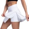 Женская теннисная юбка с карманом и высокой талией для гольфа, летняя повседневная спортивная юбка для бега, пиклбола, тренировок с внутренними шортами