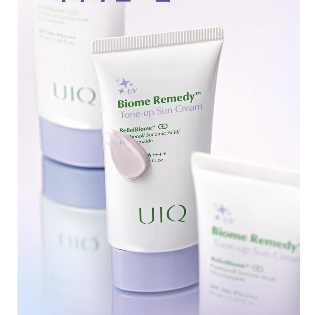 UIQ Солнцезащитный крем с эффектом тона SPF50+ PA++++ 50 мл