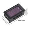 Высококачественный DC 100V 10A 100A вольтметр амперметр синий + красный светодиодный амперметр Ампер вольт Двойной цифровой дисплей вольтметр