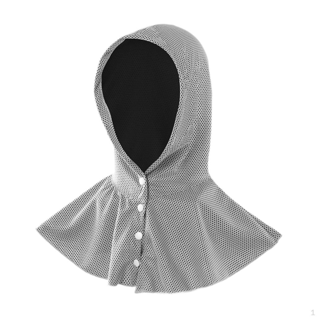 Охлаждающее полотенце с капюшоном, быстросохнущее, для шеи и лица, для погоды на открытом воздухе