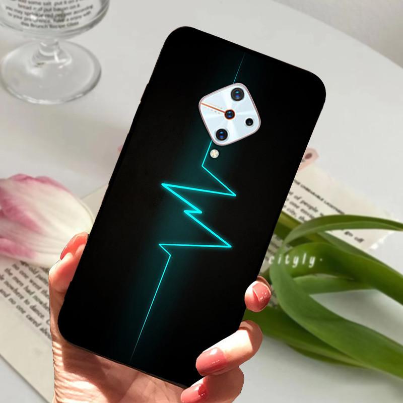 Чехол для Vivo V17 Чехол-крышка S1 Pro Силиконовый Мягкий Расписной Чехол для Телефона для VIVO 1920 V17 Россия Чехол TPU Бампер для vivoV17 V 17 s1Pro