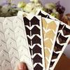 120 Pcs/Lot 5 Sheets DIY Vintage Corner Kraft Paper Stickers For Photo Album Frame Decoration Scrapbooking Picture Protect Decor