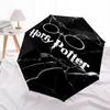 1pc Harry Potter Marble Background Umbrella with Plastic Handle,Suitable for All Seasons Travel Outdoor Multi-functional UmbrellaDCS034