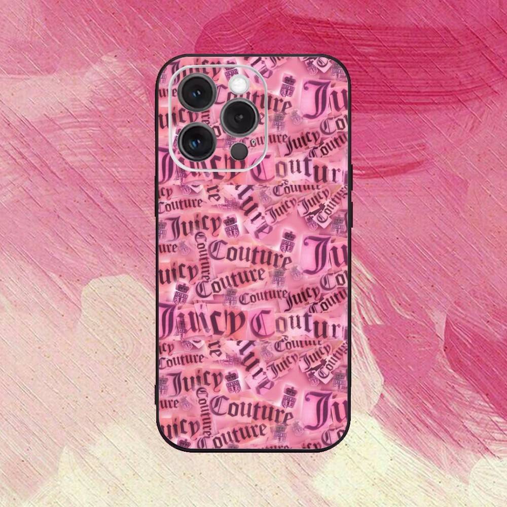 Сочный-12 C-Couture Чехол для телефона Для iPhone17,16,15,14,13,12,11 Plus,Pro Max Мягкая Черная Крышка