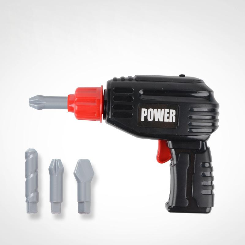 Детский набор инструментов для ролевых игр, инструменты для ремонта, игрушки, электрические инструменты для ремонта, электрическая дрель, бензопила без батареи