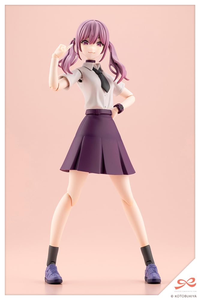 Kotobukiya Sousai Shoujo Teien Девочка с дьявольскими косичками 153 мм Высота Масштабная пластиковая модель - Прибл.. - 1/10