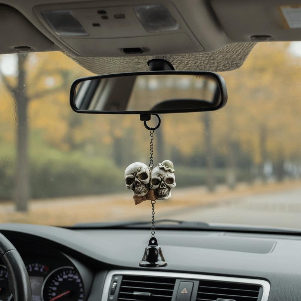 Durable Resin Halloween Wind Chime Weather Resistant Resin Craft Ornament Collectors