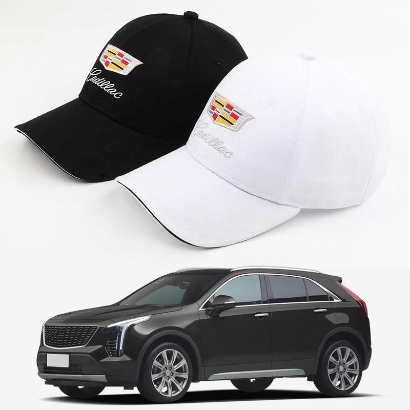 1 шт. Вышитый значок автомобиля Snapback Кепка-бейсболка Весна и Осень Уличная Регулируемая Повседневная Кепка Кепка от солнца Для Cadillac