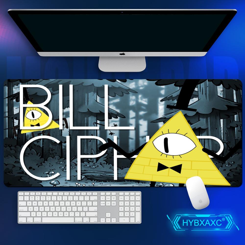 Mousepad 400x900MM Desk Protector Rubber Company Table Pads Carpet Desk Pad Bill Cipher Anime Mouse Pad Gravity Fall Mouse Pad