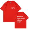 Rapper Danny Ocean Reflexa Letter Print 2026 Harajuku HipHop TShirt Mens Summer Crew Neck Y2K TShirt Unisex Comfortable
