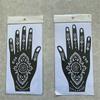Painting Airbrush Hollow Drawing India Henna Kit Temporary Decal Body Art Template Tattoo Stencils