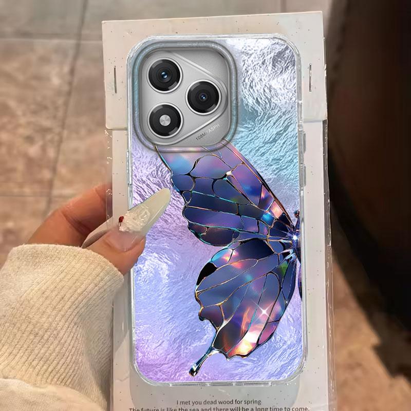 Case For Honor 400 Lite 200 Pro 200Lite X9c X9a X8b X8a 5G Phone Cover Butterfly Gradient For Honor 200 Protective Silicone Bags