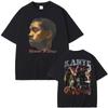 Самая известная футболка Kanye West Campus для унисекс и женщин. Хлопок с принтом для женщин. Спортивные рукава для летних топов большого размера.
