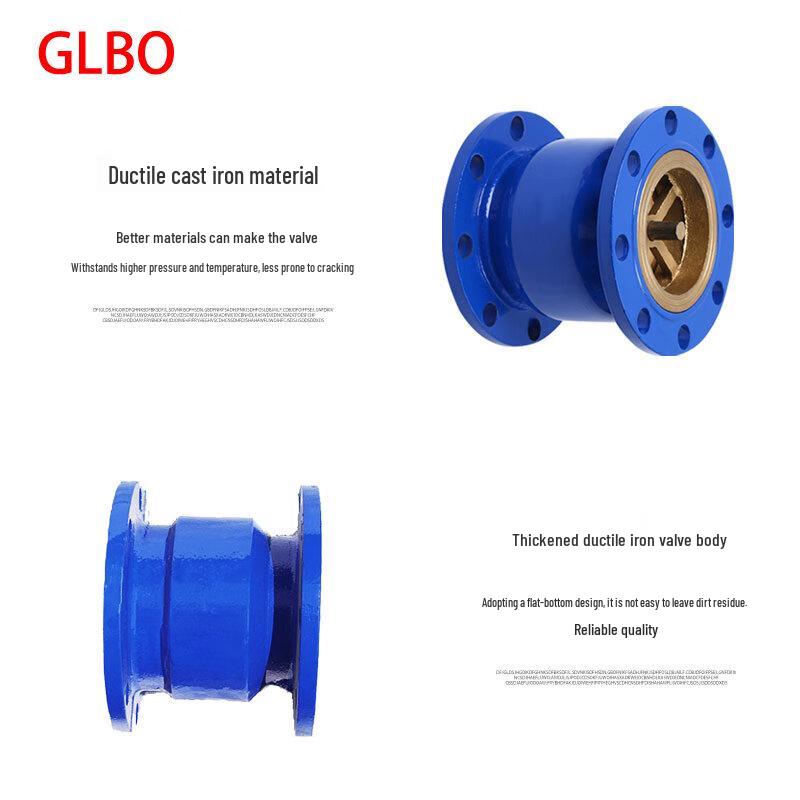GLBO Ductile Iron Flanged Silent Check Valve