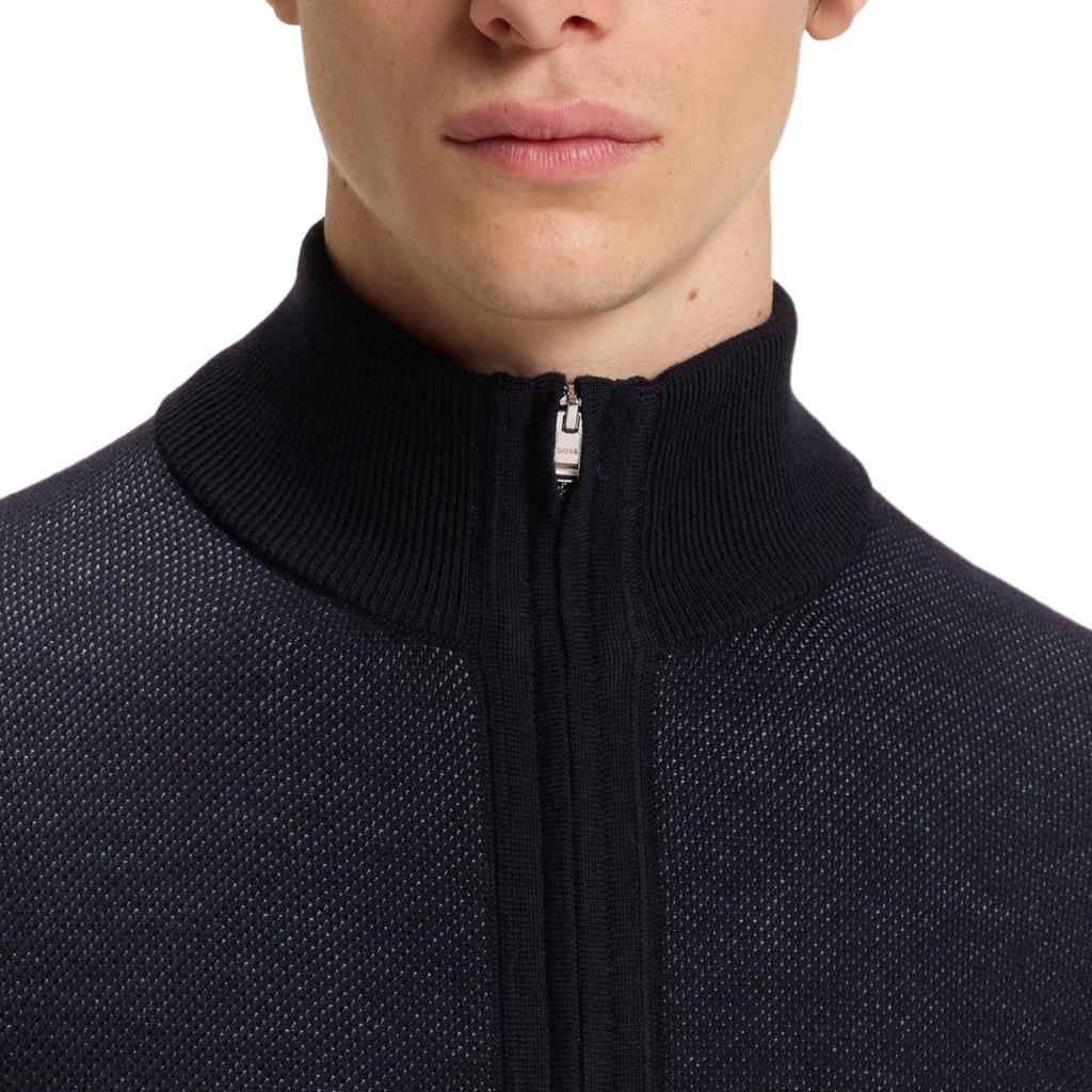 Hugo Boss zip-up cardigan 50543153-404