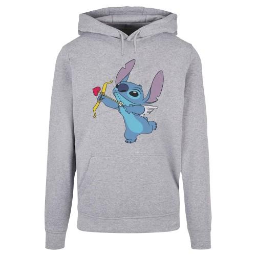 Disney Womens/Ladies Lilo And Stitch Stitch Cupid Valentines Hoodie
