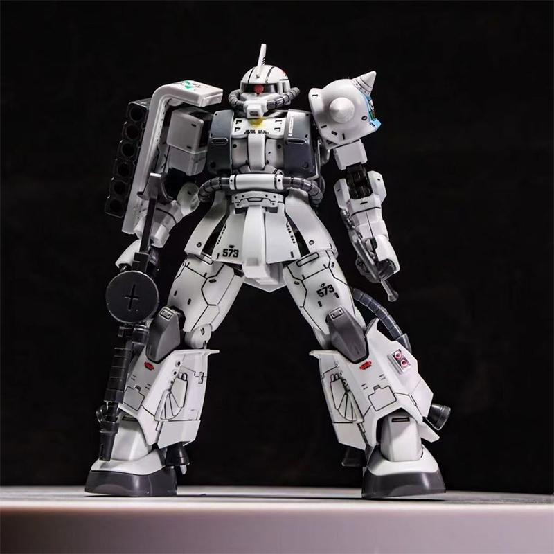 Xingdong Model Hg 1/144 Ms-06R-1A Zaku2 Principality of Zeon's Matsunaga's Customize Mobile Suit Gift Toy Collection for Kids