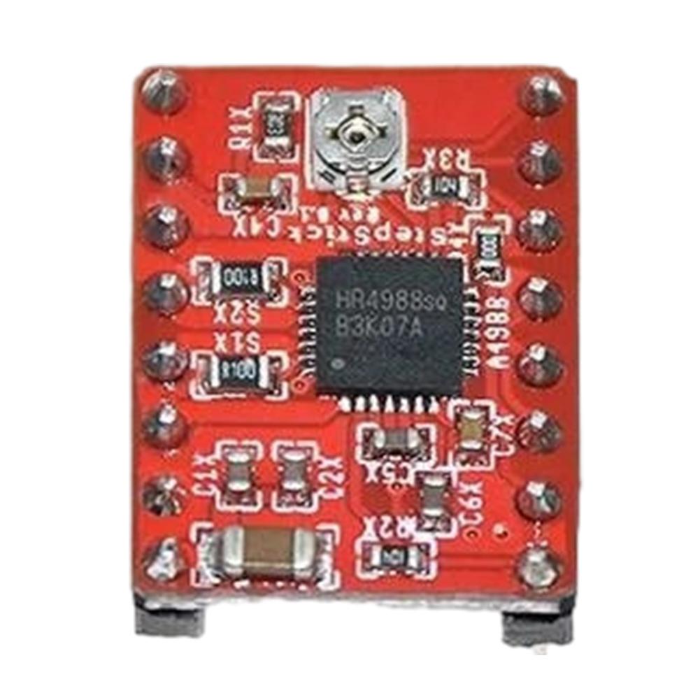 Плата управления драйвером шагового двигателя A4988 DRV8825 с радиатором, модуль расширения драйвера двигателя для 3D-принтера