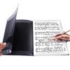 Music File That Can Be Written Without Taking Out the Sheet Music [Dasazunikaru] (A4, Foldable, Plain, Black)