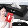 1Pcs Car Tissue Box Holder Armrest Box Storage Case Car Accessories For BMW Mini Cooper F54 F55 F56 R56 R60 SONE Roadster Clubman Coupe