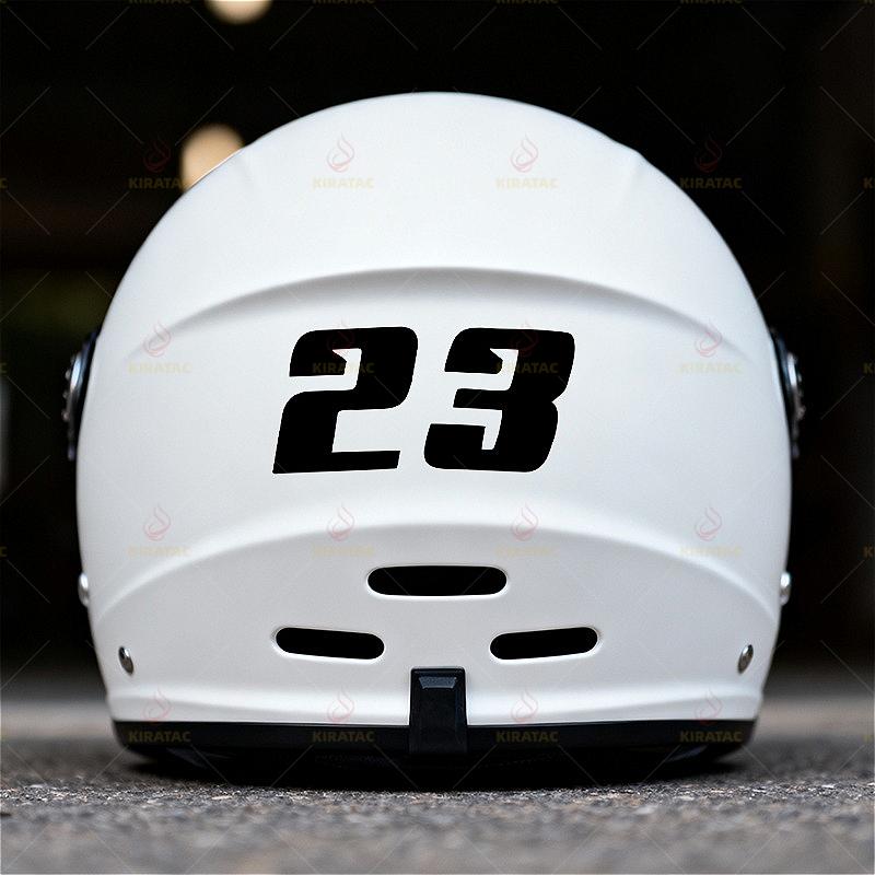 1 шт. Черные цифры 0-9 Наклейки на мотоцикл Водонепроницаемые для крыла, обтекателя, шлема, топливного бака, переднего стекла автомобиля, виниловые наклейки для скутера