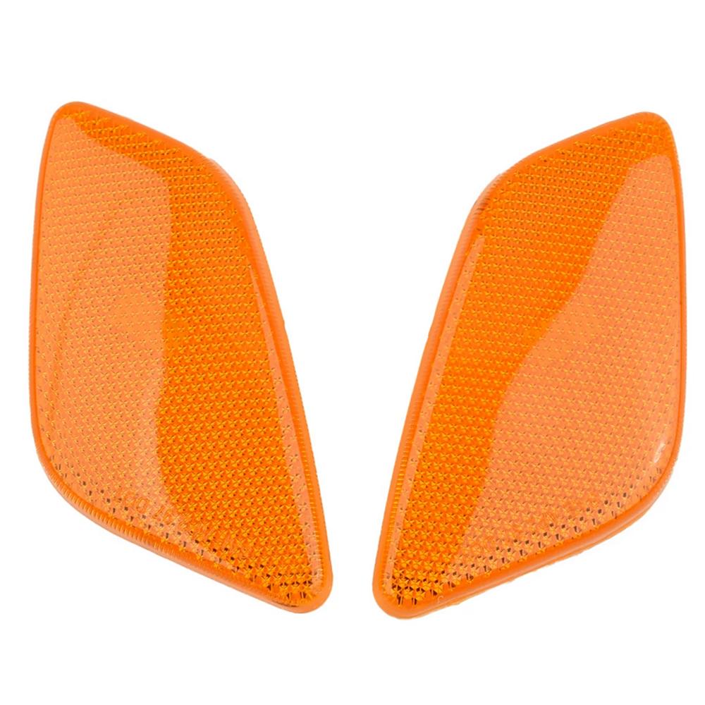 1Pair Side Marker Light Turn Signal Lens For Jeep Wrangler 1997-2006 W/o Bulbs