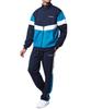 Jersey Top and Bottom Set Training Wear Setup Switchable Blue L [Soleil Doll] Men's