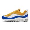 Air Max 98 SE Yellow Royal Women Sneakers White AT6640-700