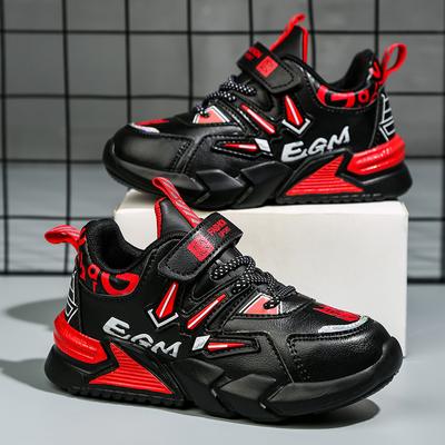 Кроссовки для мальчиков Осень и Зима Кожаные Сетчатые Кроссовки для Бега для Детей Детские Повседневные Трендовые Одноклассники