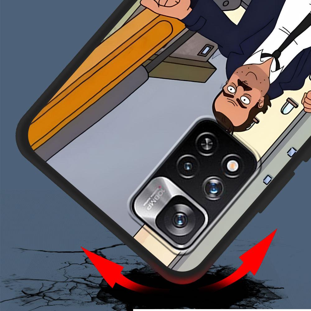Чехол Anime Grimsburg для Xiaomi Redmi 10 10C 12C 9 Prime 9C 9A 12 10A 9T K40 Pro черный мягкий чехол для мобильного телефона из ТПУ