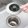 Фильтр для слива кухонной раковины из нержавеющей стали, выдвижная корзина, антизасоряющий уловитель пищи, фильтр для устранения запахов, заглушка для протечек