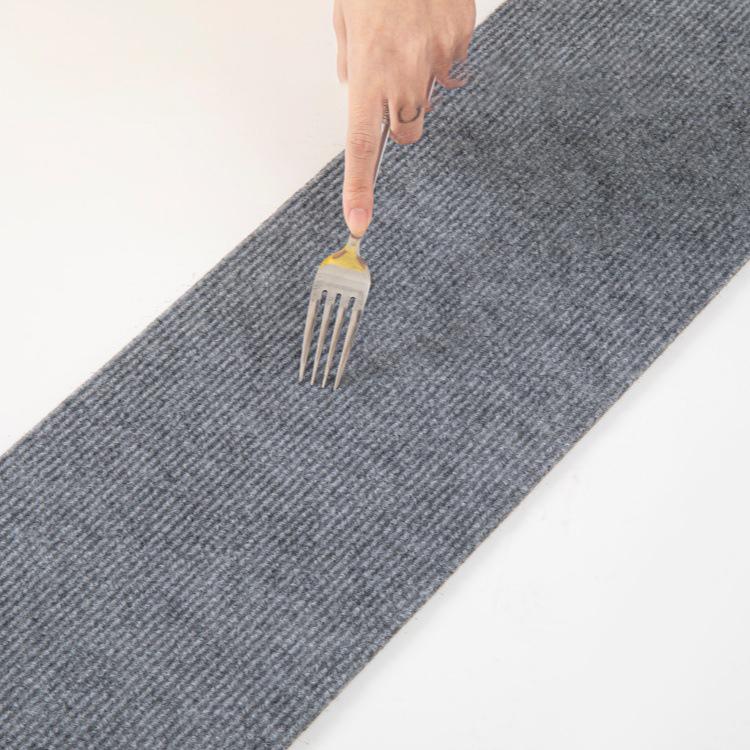 20*80cm Household Thickened Wear-resistant Step Mat Non-adhesive Non-slip Stair Mat Waterproof Carpet Floor Mat Home Decor
