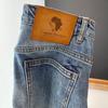 Men's Korean Style Blue Washed Cotton Casual Shorts - Versatile Special Offer