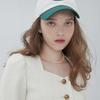 MUDIDI Color Block Ball Cap 002 White