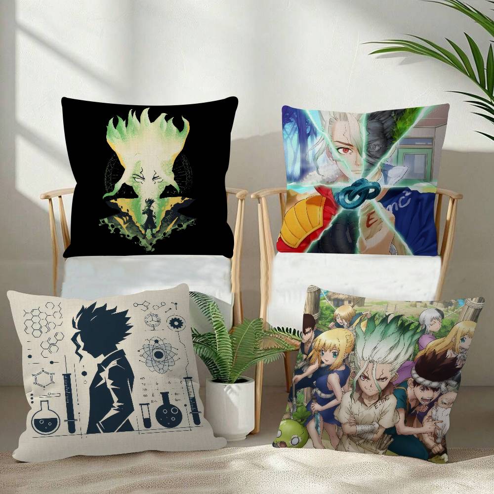 Anime DDrSSTONE cool pillow cover sofa cushion cover home room decoration children gift