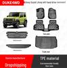 Водонепроницаемые резиновые коврики для пола Suzuki Jimny с высоким бортиком из ТПЭ