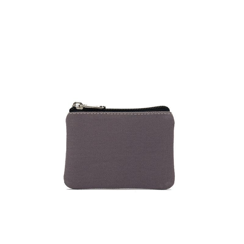 Унисекс холщовый кошелек для монет и визитница 2025