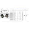 Смотровое стекло для масла из нержавеющей стали 304, 1-1/4"-11.5 NPT, смотровые окна, индикатор уровня для редуктора воздушного компрессора, вакуумного насоса