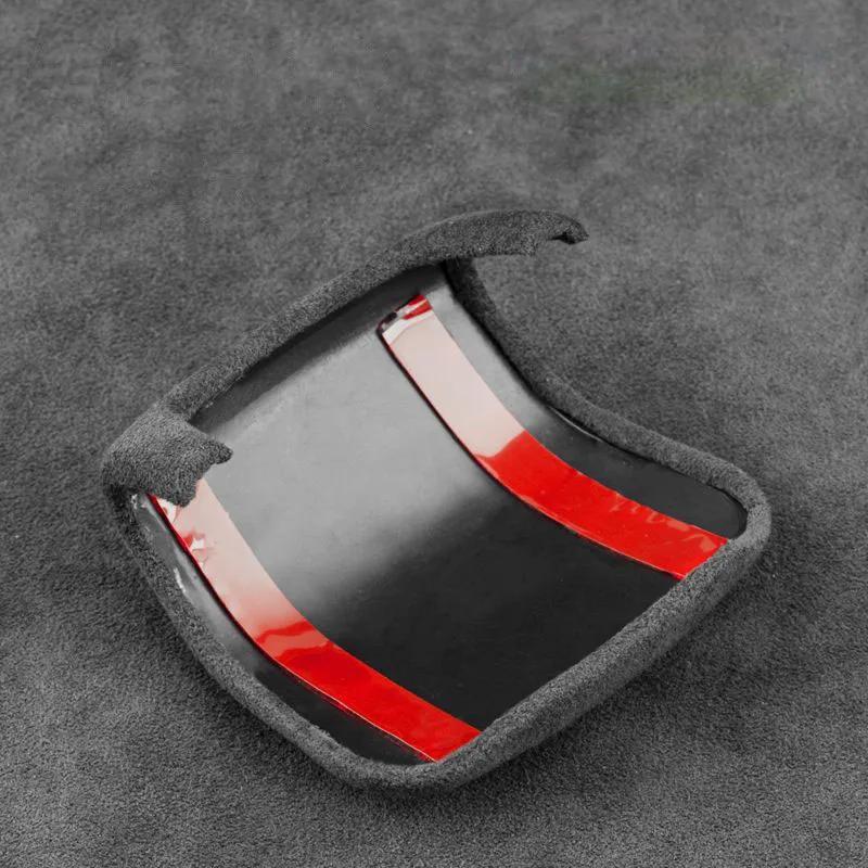 Alcantara Suede Shift Knob Cover for Land Rover Range Rover Discovery Jaguar F-Pace 2021-2024