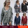 2024 Spring and Autumn Women's Zipper Hoodie Lightweight Outdoor Hiking Raincoat Jacket S-XXL