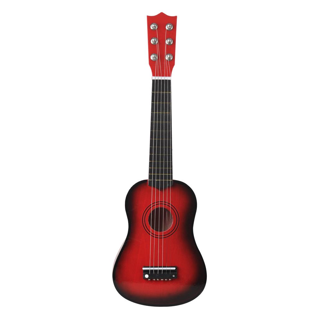 Cross Border Hot Selling Color Basswood 21 Inch Small Guitar Children's Toys Can Play 20 Wooden Guitars with a Minimum Batch Size of Guitar